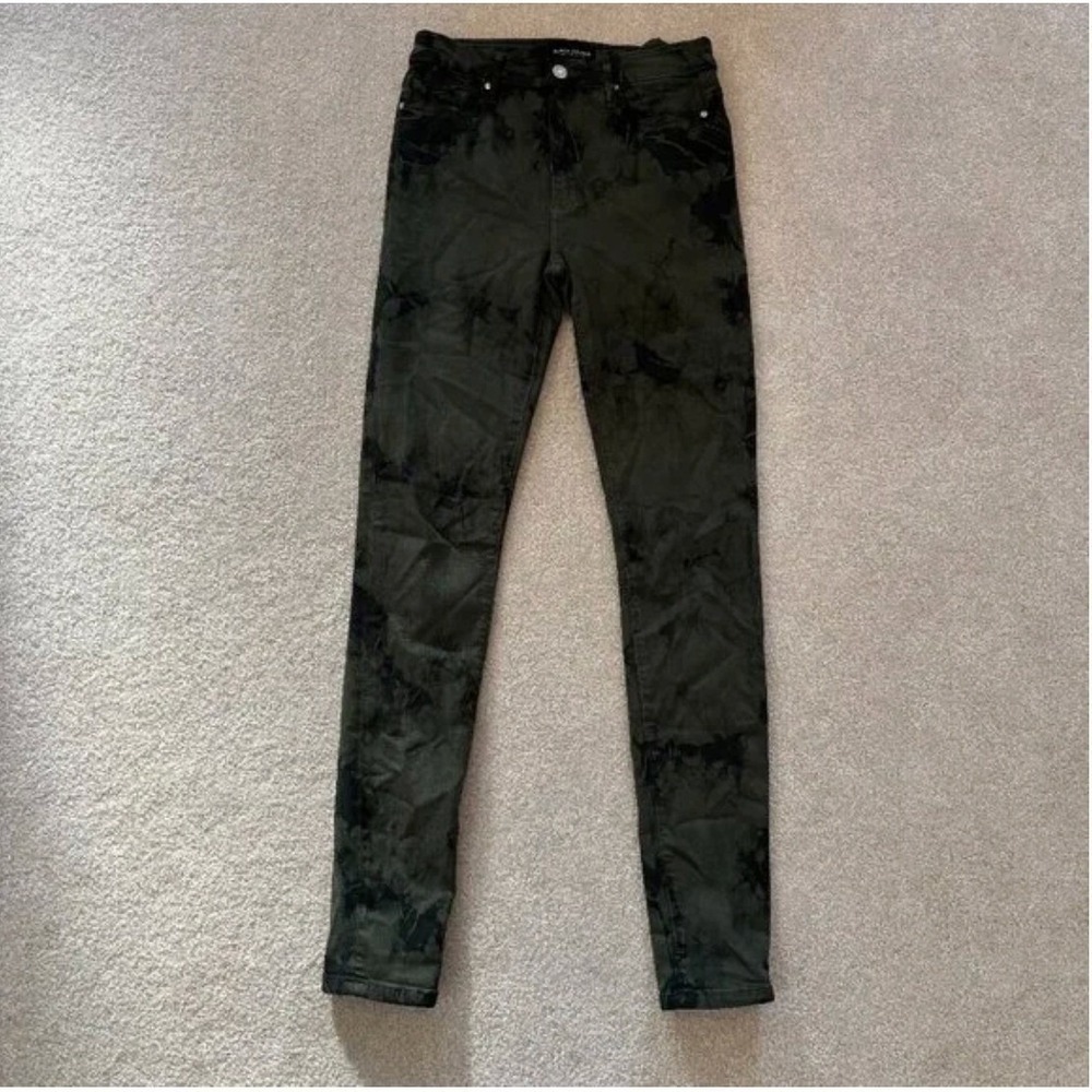 Black Orchid Gisele High Rise Skinny Jeans Tie Dye Distressed Grey Size‎ 26